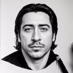 a man is making a weird face while holding something