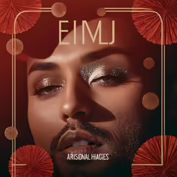 a man with the cover of his album emu