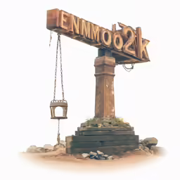 an old wooden sign with an opening sign