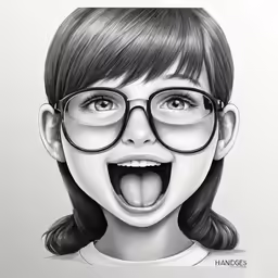 an image of a woman with glasses