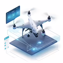 an image of an airplane and controller