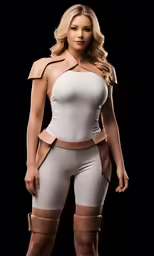 a woman in tight underwear posing for the camera