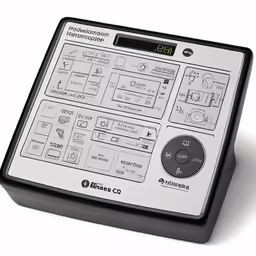 the electronic instrument display shows an array of information