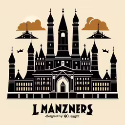 an image of a building that reads i want to make some houses on it,the famous german city has an impressive architectural style
