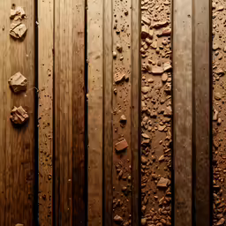 several layers of wood are being made into some wallpaper