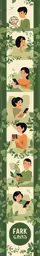a poster with different women in the water