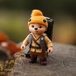 this is an image of a toy soldier