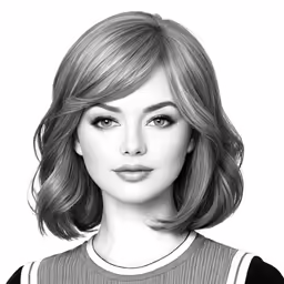 a drawing of the actor / director of riverdale in her new tv show