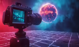 an image of a camera that is taking a picture