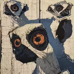 the image of a panda bear is made in 3d