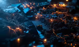 closeup photo of abstract designs of a lightening area