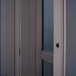 an open door leading into a room with no door