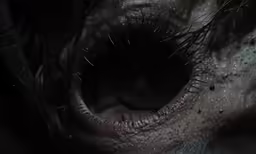 the image of a person with their eyes wide open