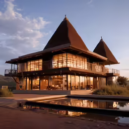 there is an image of a house that is designed