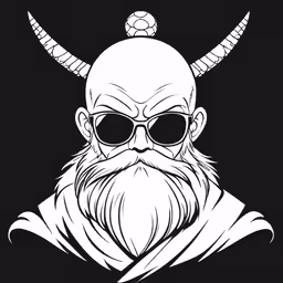 an image of the viking viking with horns on