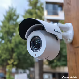 this is an image of an outdoor surveillance camera