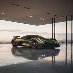 this car is painted all different colors