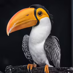 a close up of a bird sitting on a tree branch