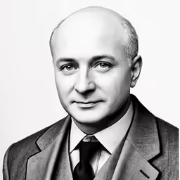 a man in suit and tie posing for a picture
