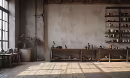 the living room with the sun shining in it
