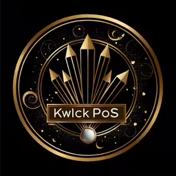 kwcks logo on black background