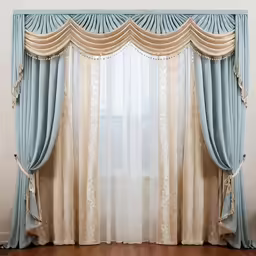 an image of the drapery of curtains