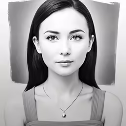 an illustration of a young woman wearing a tank top