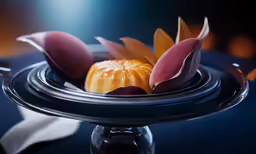 a plate that has food in it on a table
