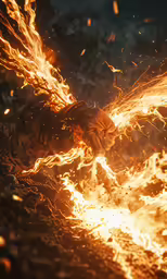 a fire fighter with a fire can in his hands