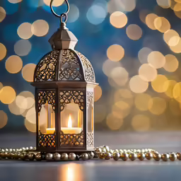 a lit candle inside a hanging decorative lantern
