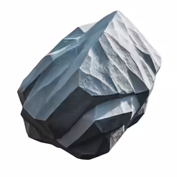 a large boulder shaped like a mountain