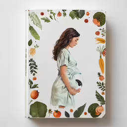 a book with a cover featuring a woman holding her rabbit