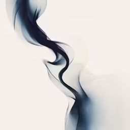 smoke blowing on top of white background