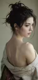 a very attractive woman with some pretty hair