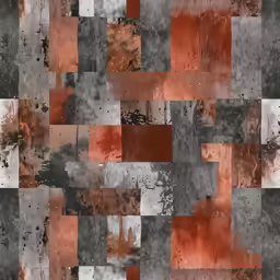 some dirty material that has brown on top