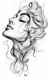 the face of a woman with smoke behind her