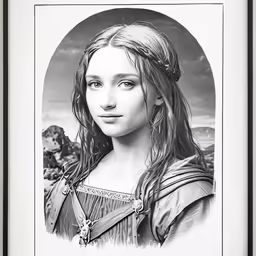 an ink drawing of monaroceri by artist robert moore