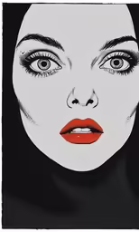 an image of a woman with makeup on