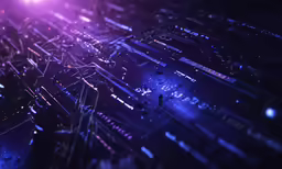 this is an extreme close up picture of some electronic parts
