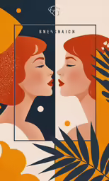 two people, one with red hair and the other without