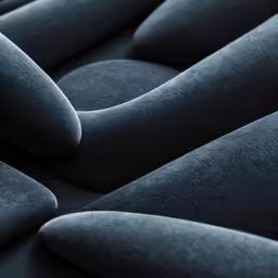 the interior of a sofa that has been made to look like a snake