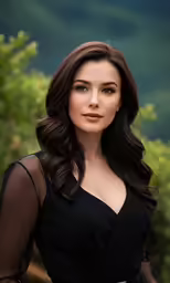the image of a woman with brown hair