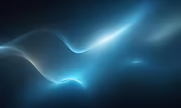 two white curves form a wallpaper in blue