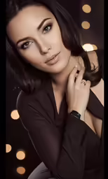 a woman with a watch on her wrist