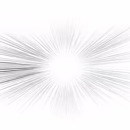 white burst in the middle of the image with black and white background