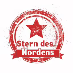 the word stern des nobless with a red star in it