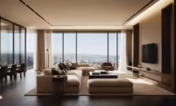 this is a photo of an apartment living room