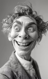 a man with a smile on his face