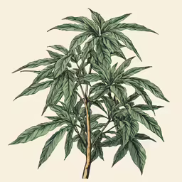 an illustration of a tree on a white background