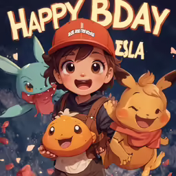 a man holding two different types of pokemon
